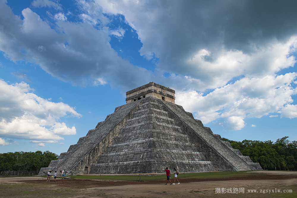 墨西哥玛雅文明金字塔