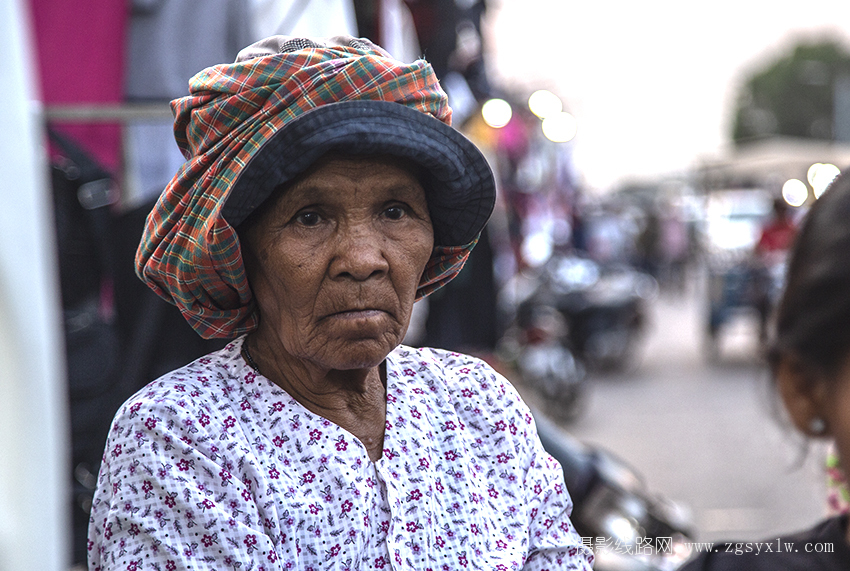 柬埔寨老太