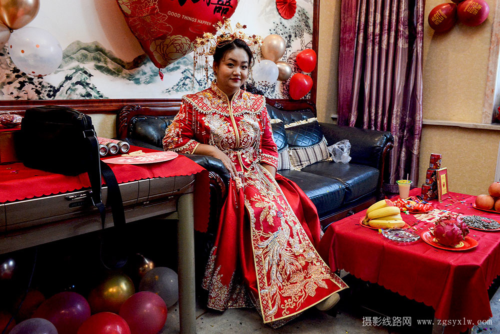 出嫁的新娘