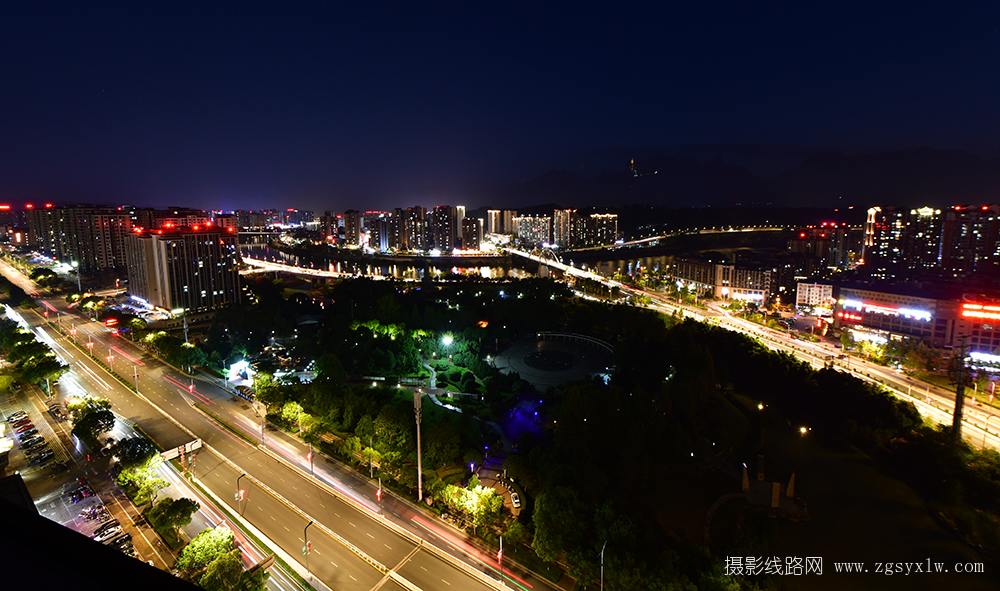 张家界城市一角