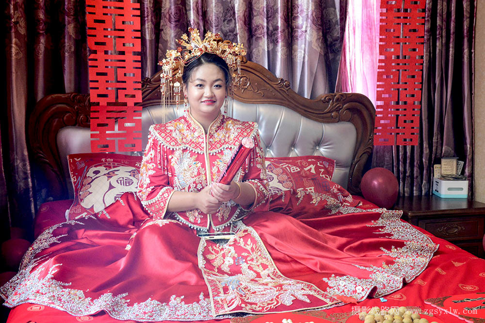 出嫁的新娘