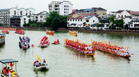 千条龙船祈先祖