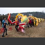 张家界马儿山90米龙灯
