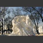 太阳岛雪雕