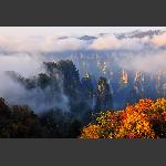 天子山风光