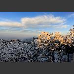 天门山雪