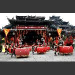 张家界千人土家小年宴.4