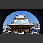 雪霁古刹