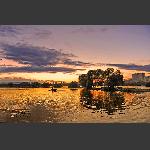 长白岛夕照