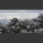 天门山寺.雪