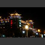 西安古城夜景