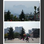 人民广场对比图
