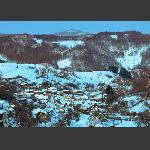 山村雪图