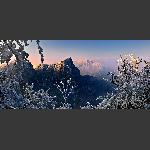 雪封天门山
