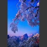 天门山雪
