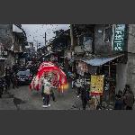 老街.龙灯