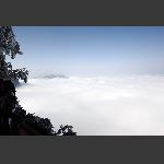 天门山云海