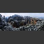 海螺峰雪景