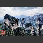 鹞子寨组照《峰林竞秀》