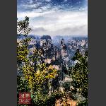 鹞子寨组照《峰林竞秀》
