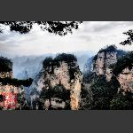 鹞子寨组照《峰林竞秀》