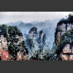 鹞子寨组照《峰林竞秀》