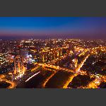 津门夜景倩影