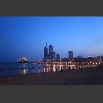 青岛栈桥夜景
