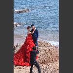 海边婚纱