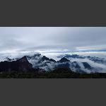 家乡那山那云