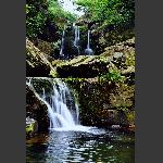 天平山瀑布
