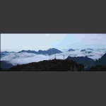 天门山白云飘