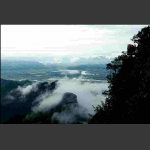 天门山照云海