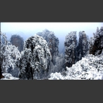 银装雪山