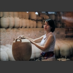 《送茶水的姑娘》