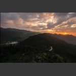 四门岩日出