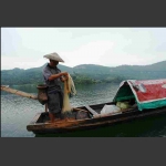 澧水河上打魚人