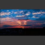 夕阳西下