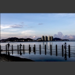 <海湾的早晨>