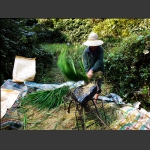 山间·最原始的打谷