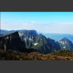 天门山秋韵