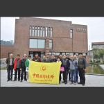 京津往事、水墨樱花参观荷塘艺术馆