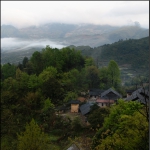 雨后山村