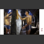 传统土法造纸--烘纸4