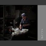 西北小吃摊