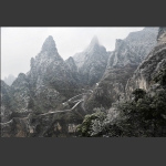 天门山·雪