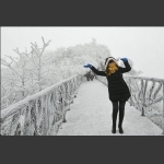天门山·雪