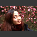 羞花女孩