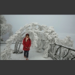 天门山观雪5(组照)