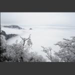 冬日天门山